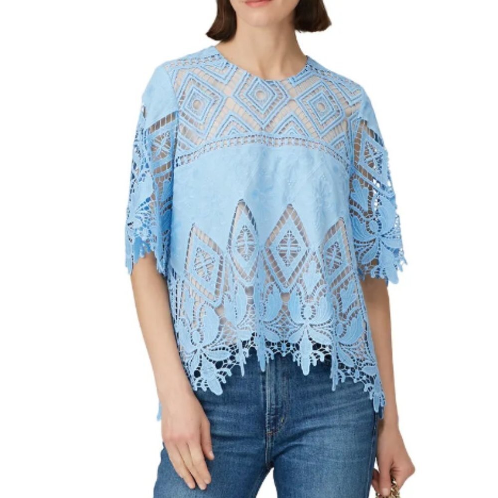 Hunter Bell Blue Fawn Top size 6